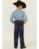 Image #4 - Cody James Boys' Morgan Medium Wash Mid Rise Stretch Relaxed Bootcut Jeans, Blue, hi-res