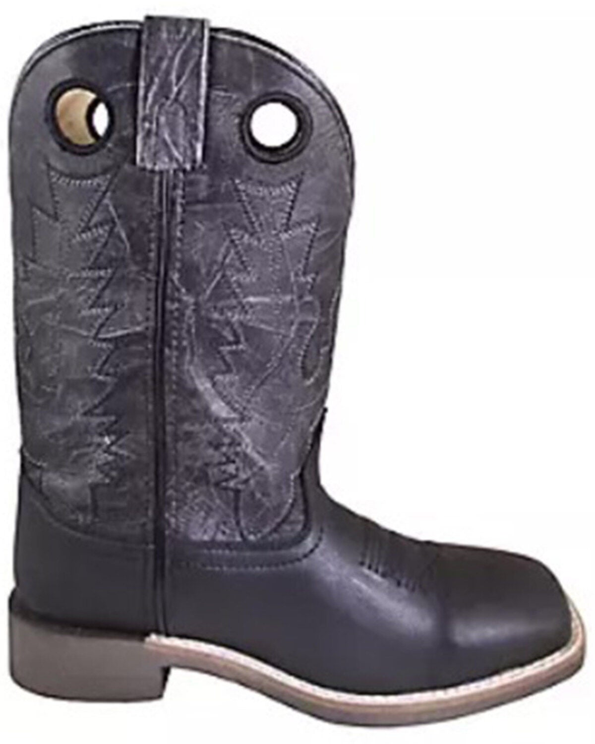 Smoky Mountain Women's Tracie Performance Western Boots - Broad Square Toe, Black, hi-res