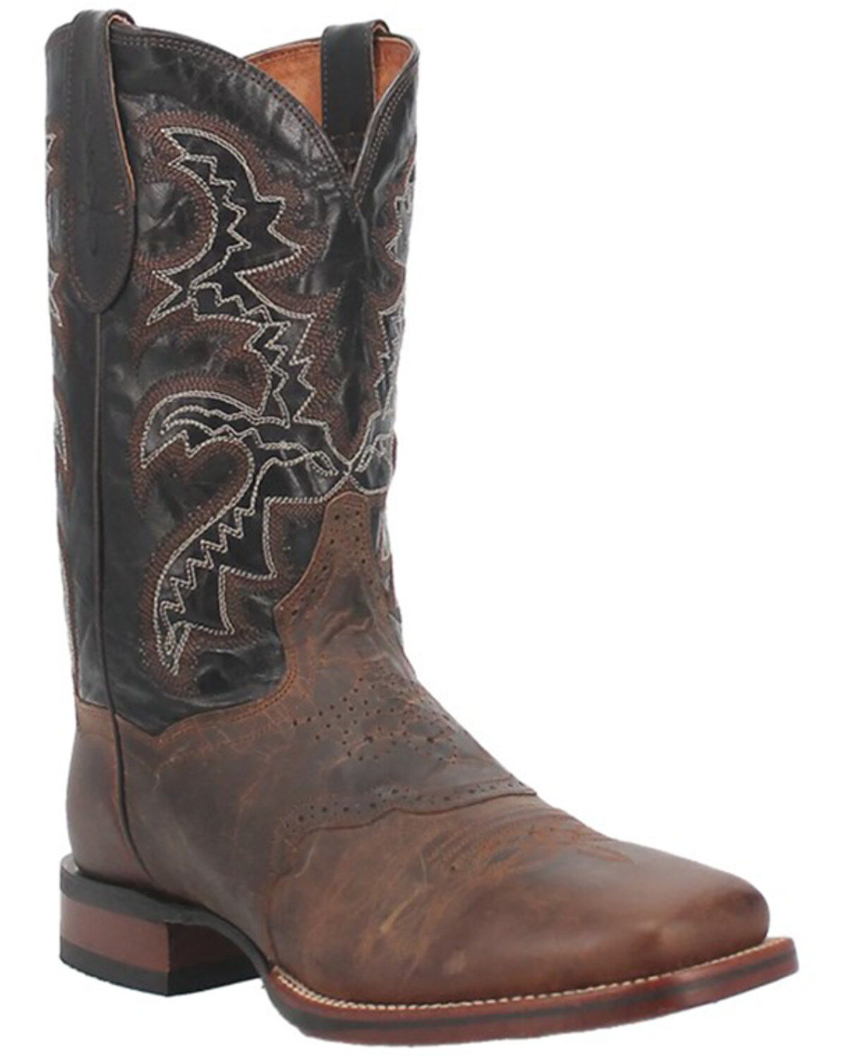 Image #1 - Dan Post Men's Gel-Flex Western Certified Performance Boots - Broad Square Toe, Sand, hi-res