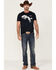 Wrangler Men's 75 Years Horse Graphic T-Shirt , Dark Blue, hi-res