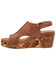 Image #3 - Corkys Women's Carley Wedge Heels, Cognac, hi-res