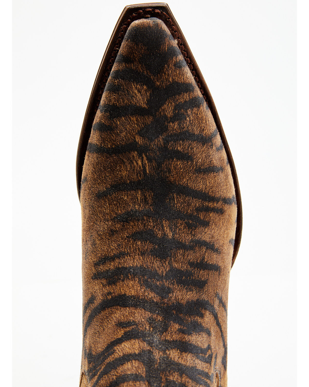 Image #6 - Sendra Women's Tiger Print Western Booties - Snip Toe, , hi-res