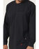 Image #3 - Forge Workwear Men's FR Solid Lightweight Long Sleeve Work Shirt, Navy, hi-res