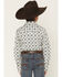 Image #4 - Gibson Trading Co Boys' Time Warp Geo Print Long Sleeve Snap Western Shirt, Ivory, hi-res