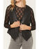 Image #3 - Mauritius Leather Women's Boot Barn Exclusive Star Studded Button Front Vest, Black, hi-res