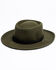Shyanne Women's Moss Green Wool-Felt Gambler Hat, Moss Green, hi-res