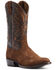 Image #1 - Ariat Men's Bankroll Western Boots - Round Toe, Brown, hi-res