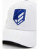 Image #2 - RANK 45® Men's Shield Logo Embroidered Ball Cap, Light Grey, hi-res
