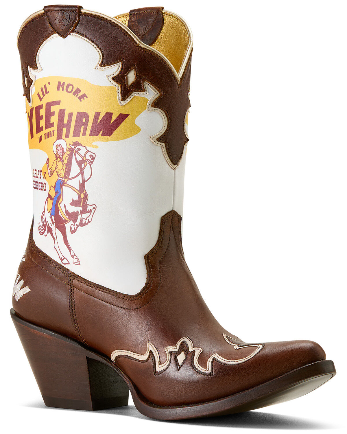 Image #1 - Ariat Women's Bandida Sendero Western Boots - Round Toe, Brown, hi-res
