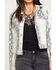 Image #4 - Shyanne Women's Python Print Denim Trucker Jacket, , hi-res