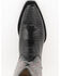 Image #5 - Ferrini Women's Lizard Western Boots - Snip Toe, Black, hi-res