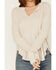 Free People Women's Monterey Thermal Long Sleeve Shirt, Ivory, hi-res