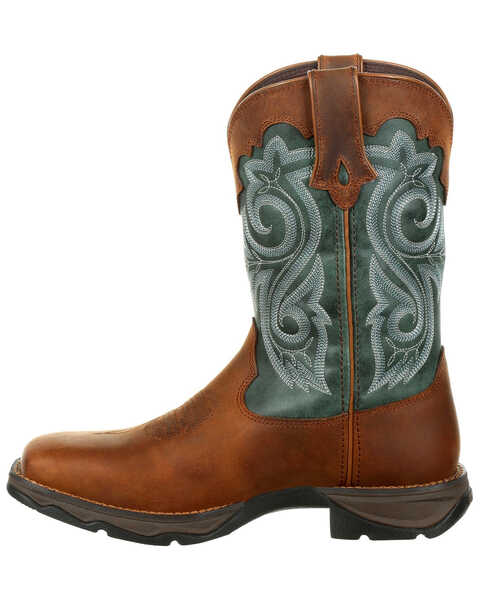 Image #3 - Durango Women's Lady Rebel Waterproof Western Boots - Square Toe, , hi-res