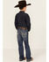 Image #3 - Rock & Roll Denim Boys' Bootcut Stretch Denim Jeans, Blue, hi-res