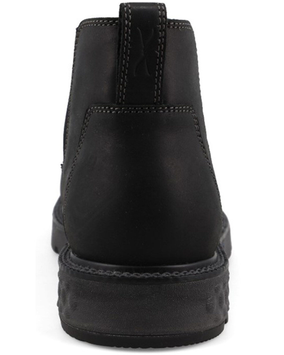 Image #5 - Twisted X Men's 4" Chelsea Moc Work Boots - Nano Toe, Black, hi-res