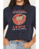 Image #3 - Levi's Women's Horse Logo Short Sleeve Sweatshirt Tee, Black, hi-res