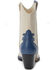 Image #5 - Matisse Women's Claude Western Fashion Booties - Snip Toe, Blue/white, hi-res