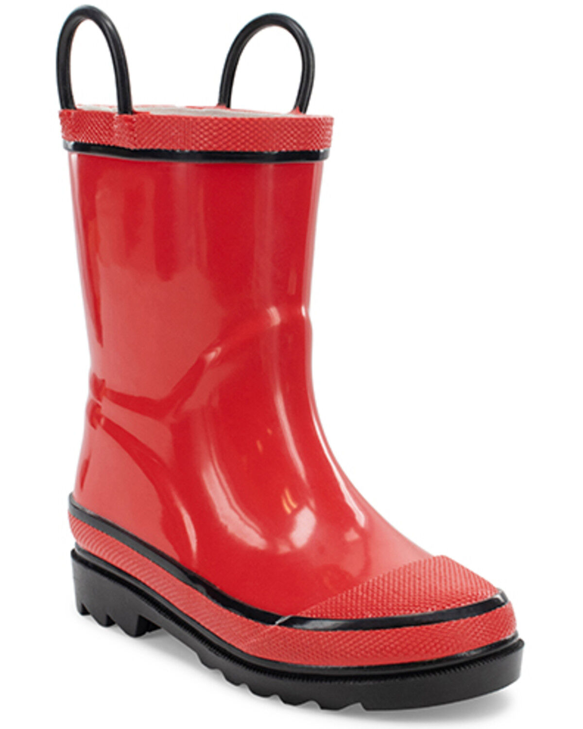 Image #1 - Western Chief Firechief 2 Rain Boots - Round Toe, Red, hi-res
