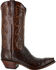 Image #2 - Lucchese Men's Exotic Sienna Caiman Western Boots - Snip Toe, , hi-res