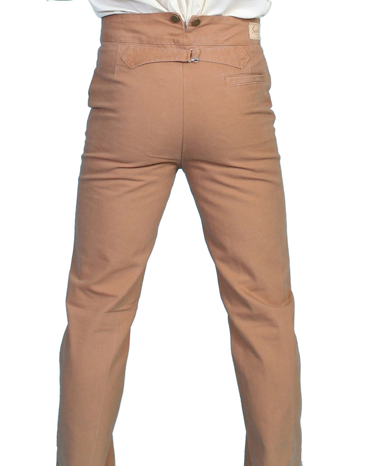 Image #1 - Scully Men's Canvas Pants, Brown, hi-res