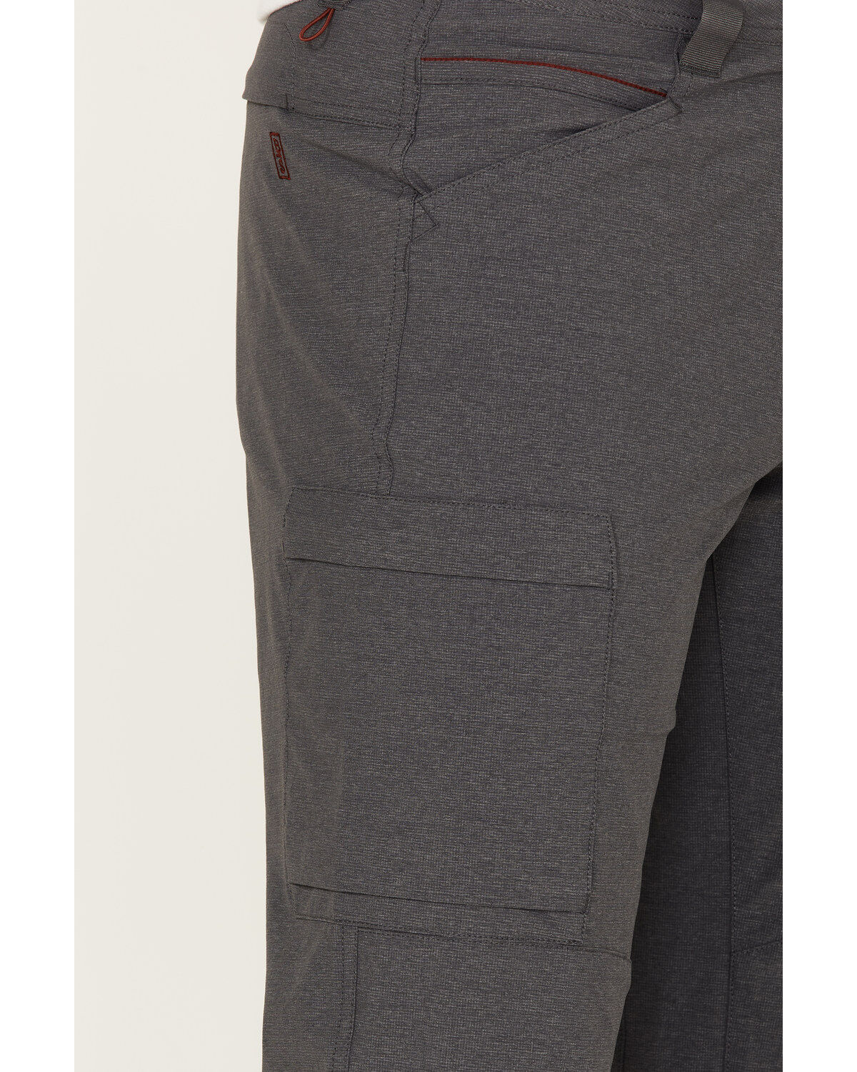 Image #2 - Brothers and Sons Men's Ripstop Slim Straight Outdoor Cargo Pants, Charcoal, hi-res