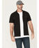 Image #1 - Dickies Men's Solid Pro Short Sleeve Button-Down Performance Work Shirt, Black, hi-res