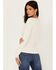 Image #4 - Idyllwind Women’s Taft Lace Trim Shirt, Ivory, hi-res