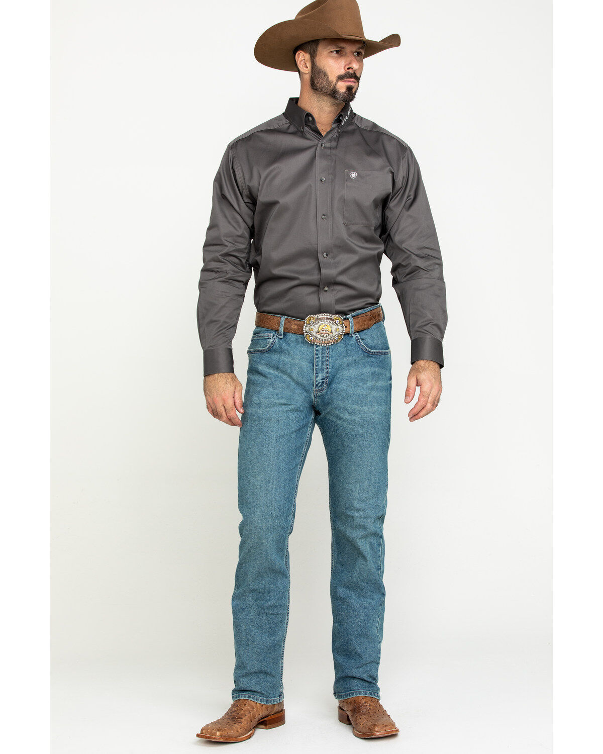 Ariat grey shirt clearance