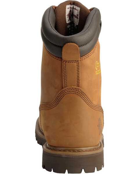 Chippewa Men's Heavy Duty Waterproof & Insulated Aged Bark 8" Work Boots - Round Toe, Bark, hi-res