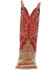 Image #4 - Durango Men's PRCA Collection Bison Western Boots - Broad Square Toe, Tan, hi-res