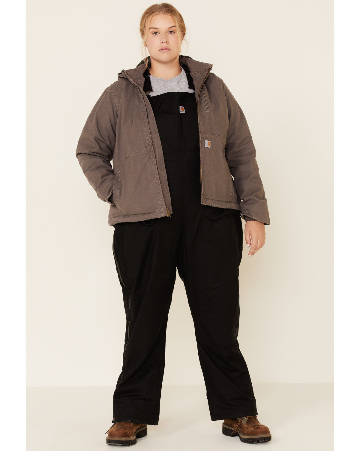 Image #2 - Carhartt Women's Full Swing Caldwell Duck Jacket - Plus, , hi-res