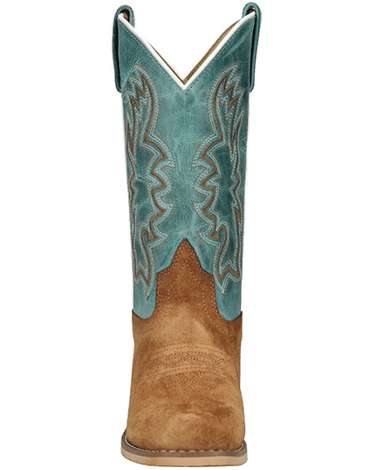 Image #4 - Smoky Mountain Boys' Whichita Western Boots - Square Toe, Brown, hi-res
