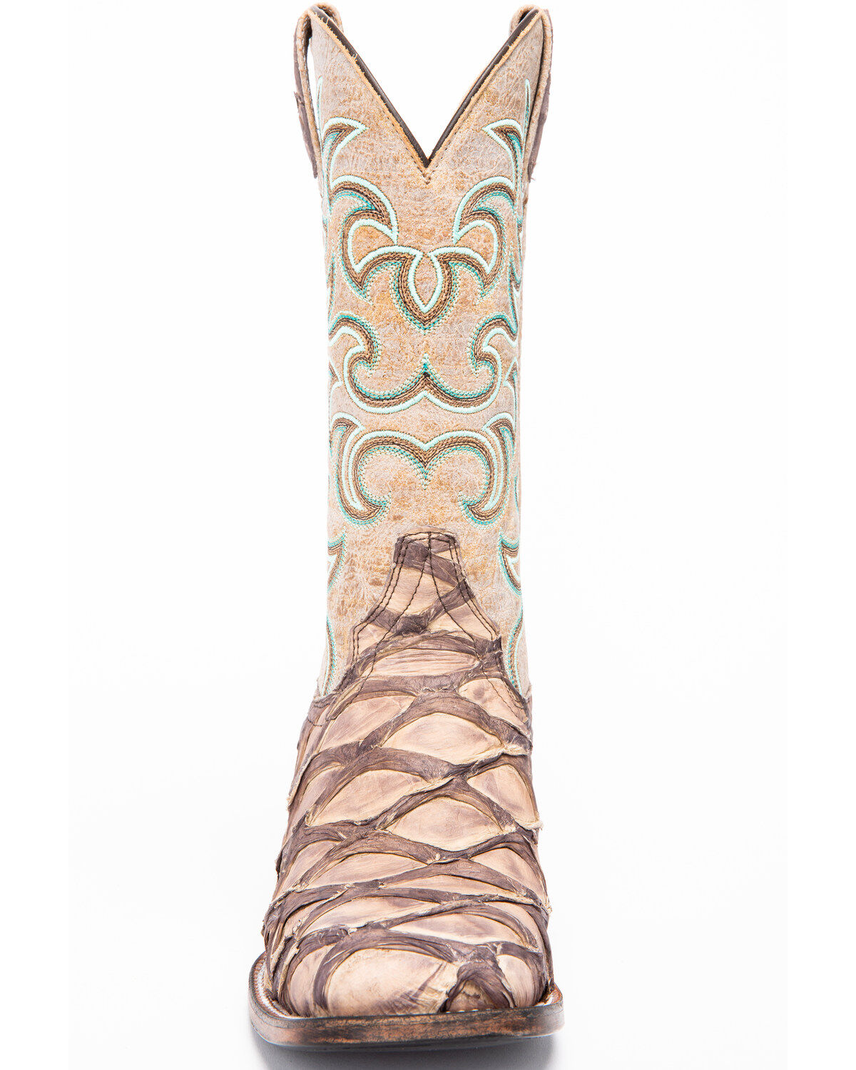 Image #4 - Shyanne Women's Exotic Pirarucu Western Boots - Square Toe, , hi-res
