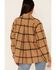 Pendleton Women's Windowpane Daphne Wool Jacket  , Tan, hi-res
