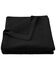 HiEnd Accents Black Stonewashed Cotton & Velvet 3-Piece Full/Queen Quilt Set , Black, hi-res