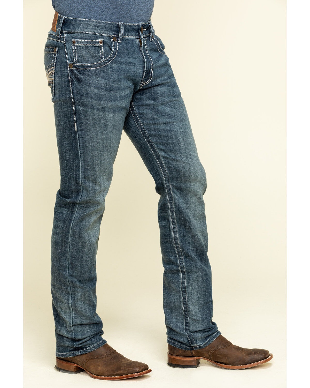 Wrangler rock 47 denim jeans clearance