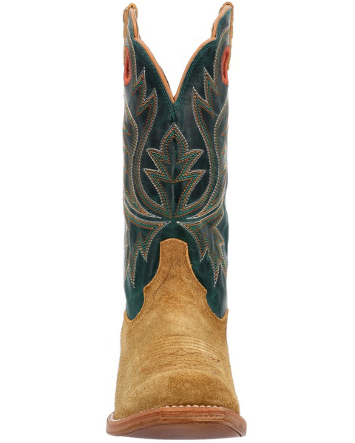 Image #4 - Durango Men's PRCA Collection Roughout Western Boots - Square Toe, Multi, hi-res
