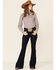 Image #2 - Cinch Women's Multi Geo Print Long Sleeve Pearl Snap Western Core Shirt , Multi, hi-res