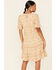 Mikarose Women's Floral Athena Dress, Cream, hi-res