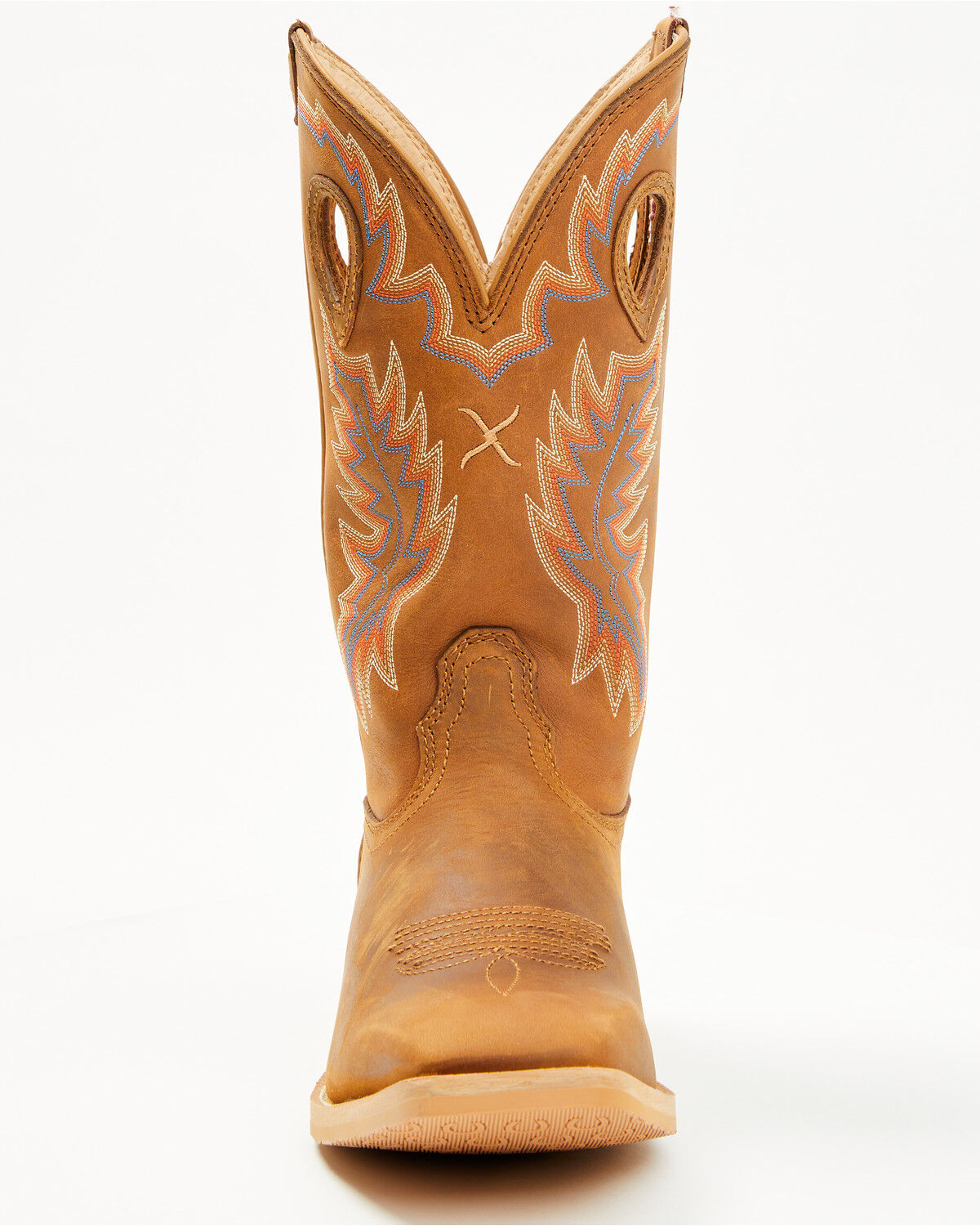 Image #4 - Twisted X Men's Top Hand Western Boots - Broad Square Toe, Tan, hi-res