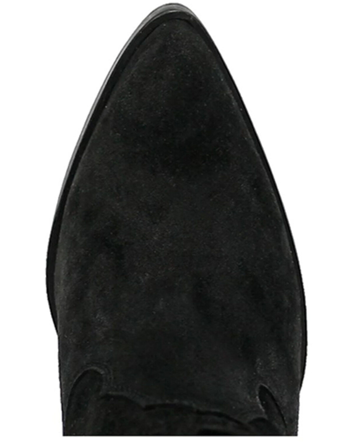 Image #6 - Dingo Women's Crazy Train Leather Booties - Round Toe, Black, hi-res