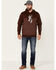 Image #2 - Browning Men's Peak Buck Mark Logo Sleeve Pullover Hooded Sweatshirt , , hi-res