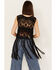 Image #4 - Rock & Roll Denim Women's Crochet Fringe Sleeveless Vest, , hi-res
