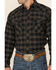 Image #3 - Resistol Men's Black Percy Priest Plaid Long Sleeve Western Shirt, Black, hi-res