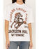 Diamond Cross Ranch Women's Bronco Short Sleeve Graphic Tee, White, hi-res