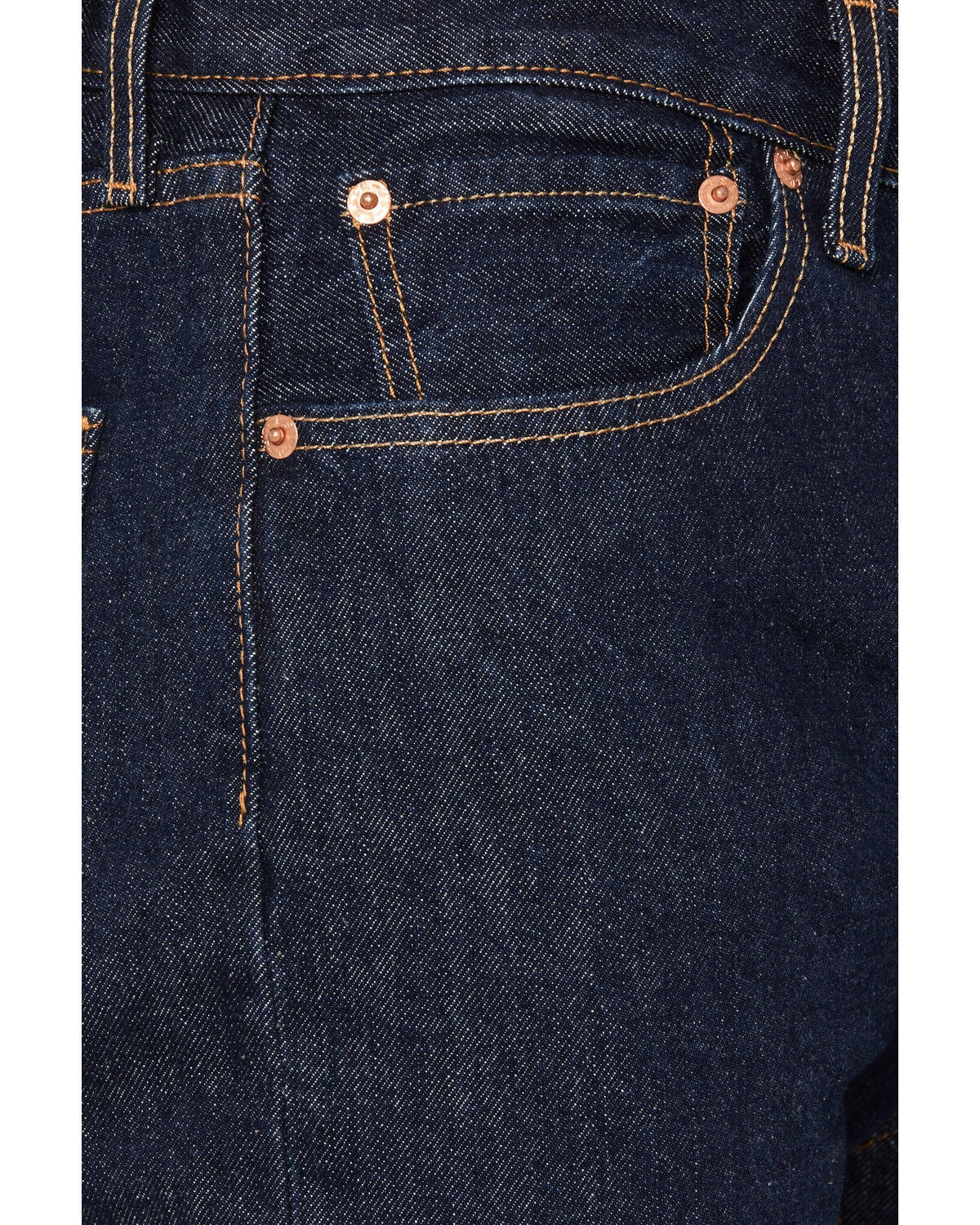 Image #2 - Levi's Men's 501 Original Prewashed Regular Straight Leg Jeans, Rinsed, hi-res