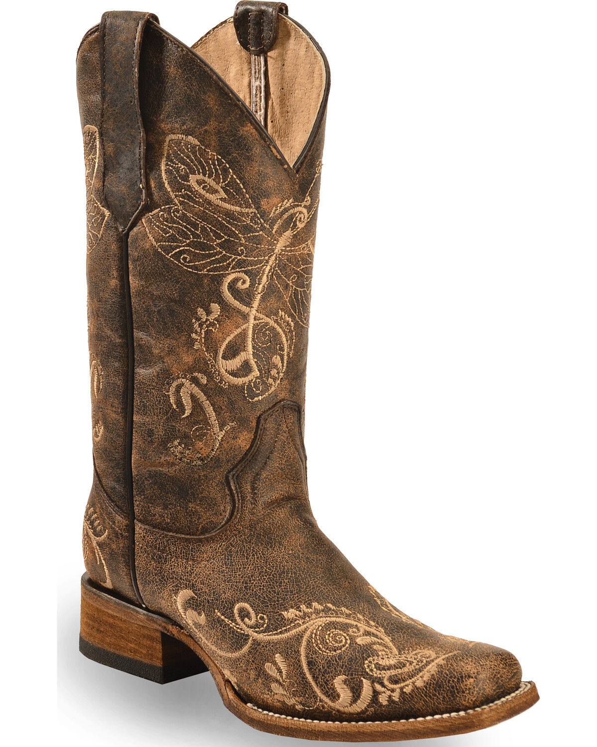 tall square toe cowgirl boots