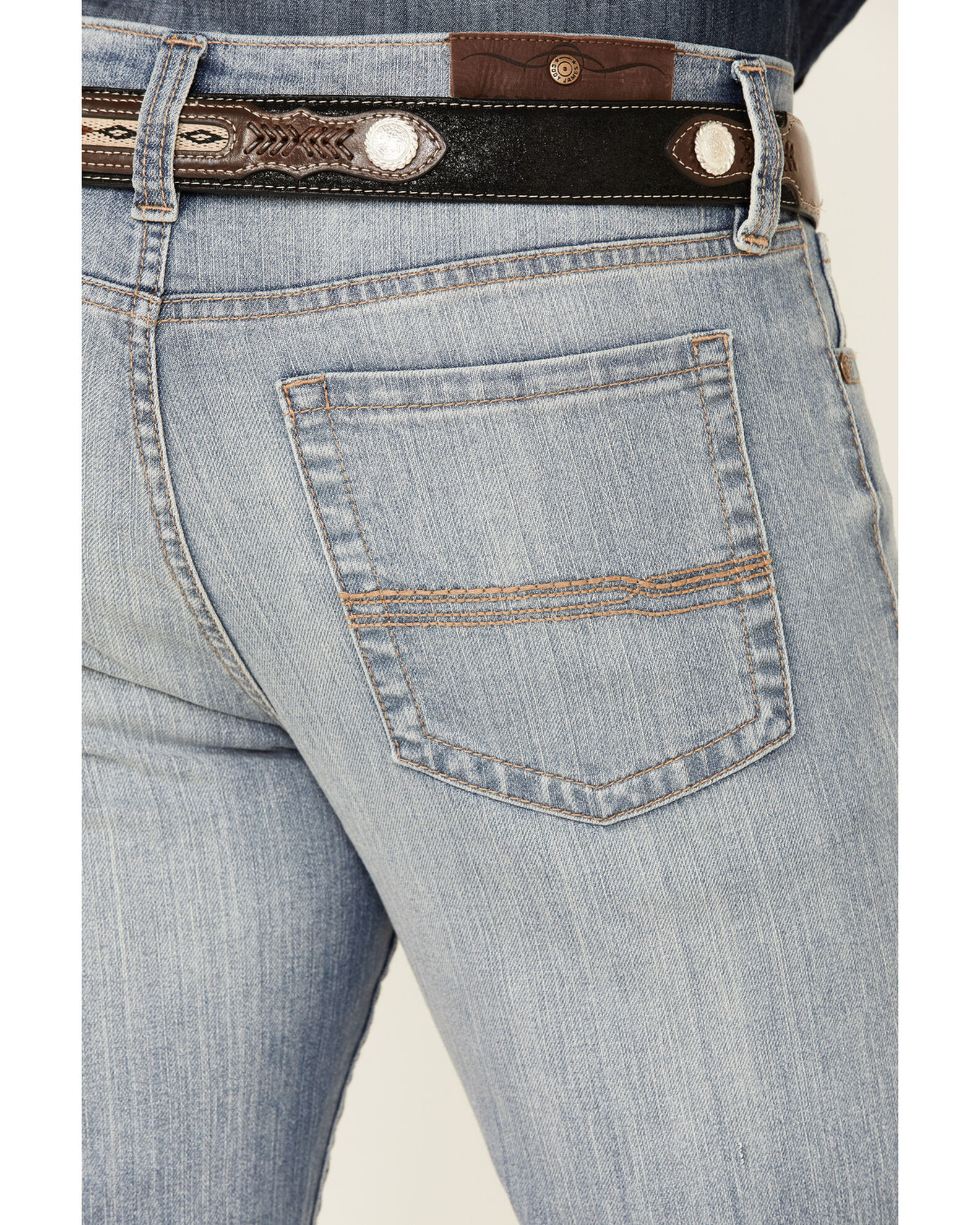 Image #4 - Cody James Men's Renegade Light Stretch Slim Straight Jeans, Blue, hi-res