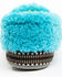 Image #5 - Ariat Women's Snuggle Slippers, Turquoise, hi-res