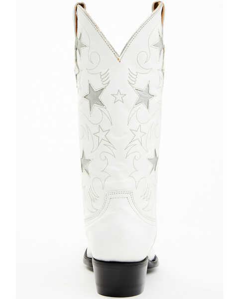 Idyllwind Women's Star Gazer Western Boots - Snip Toe, White, hi-res